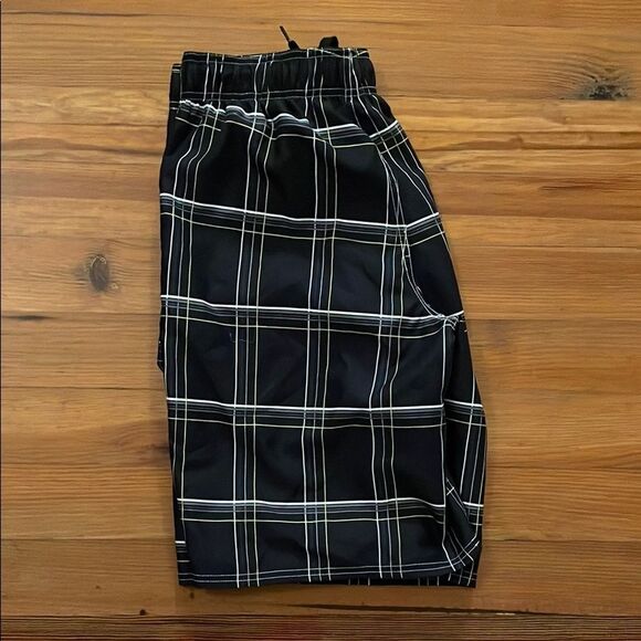 OP Ocean Pacific Black Board Shorts Swim Trunks Mens Size Medium 32-34 Beach - Picture 4 of 12